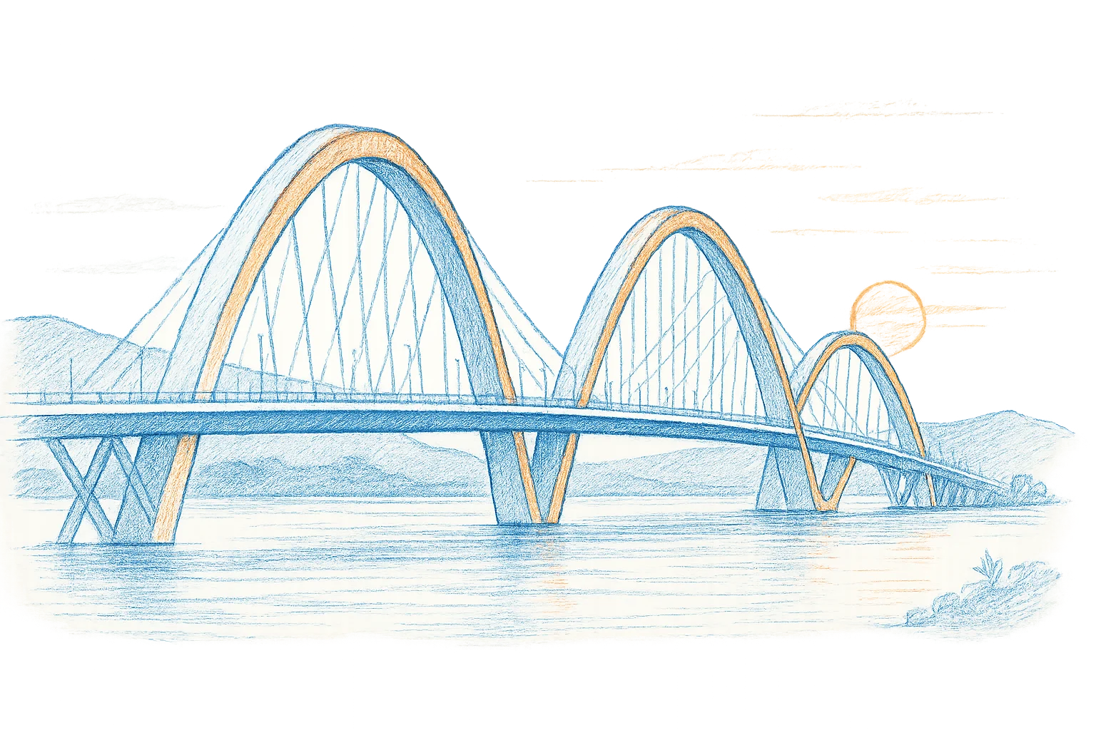 Ponte JK Illustration